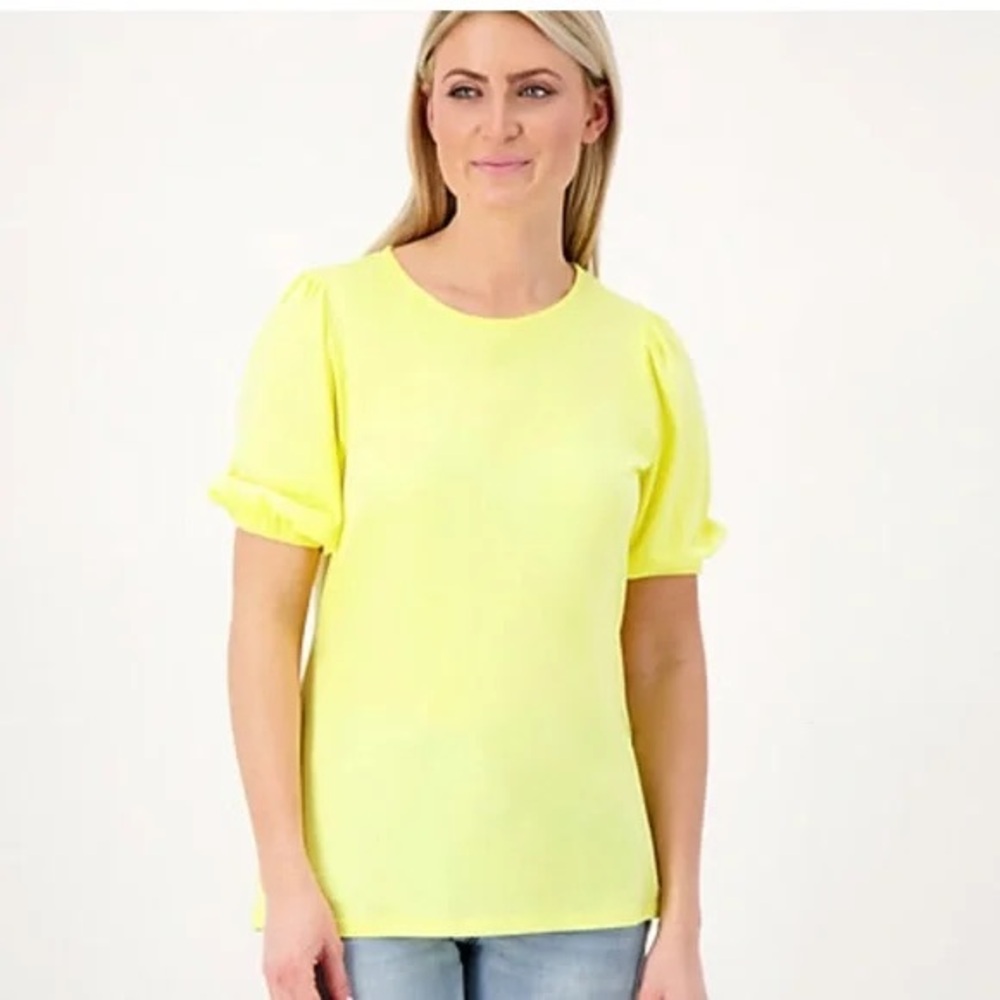 GIRL WITH CURVES Scoop Neck Knit Top A575269